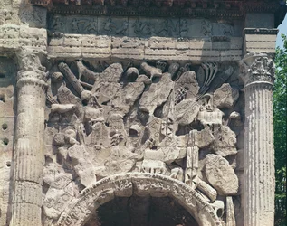 Detail of the Combatants from the Right Hand Arch of the Arc de Triomphe